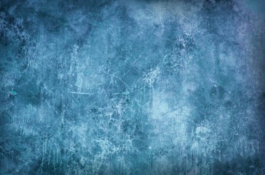 Mavi eski duvar arkaplan dokusu