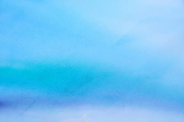 Αφηρημένο Μπλε Φόντο Ακουαρέλα — Φωτογραφία Αρχείου