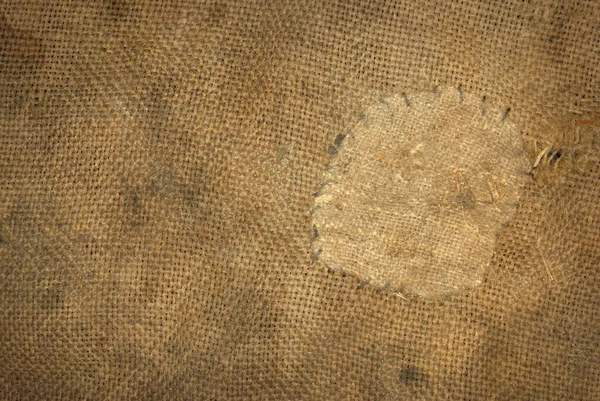 Textura Tecido Lona Velha Como Fundo — Fotografia de Stock