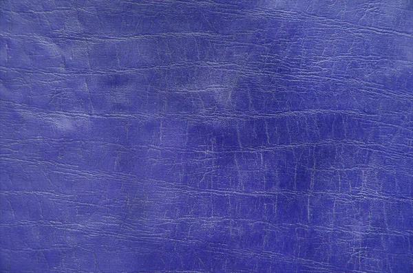 Blue paint leather background or texture