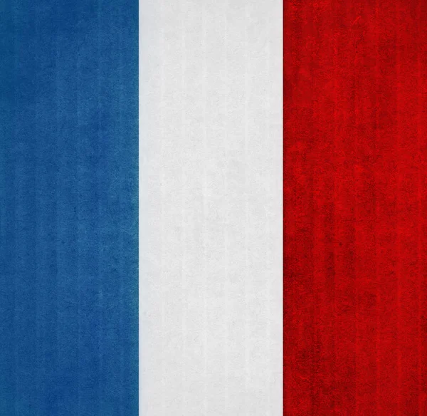 Vintage Grunge Background Flag France Colors — Stock Photo, Image