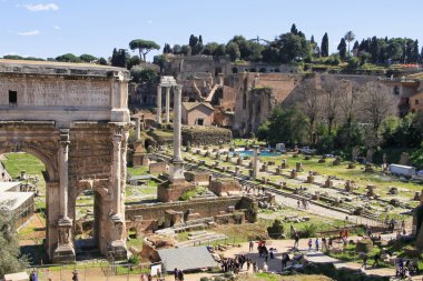 Roma İtalya eski forum