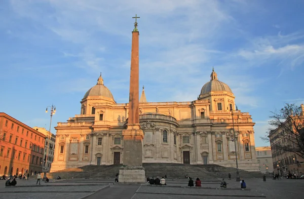 Basiliek van santa maria maggiore in rome — Stockfoto