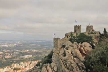 Kale moors (sintra, lisbon, Portekiz)