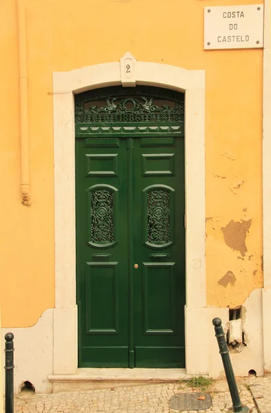 Oude deur (portugal) — Stockfoto