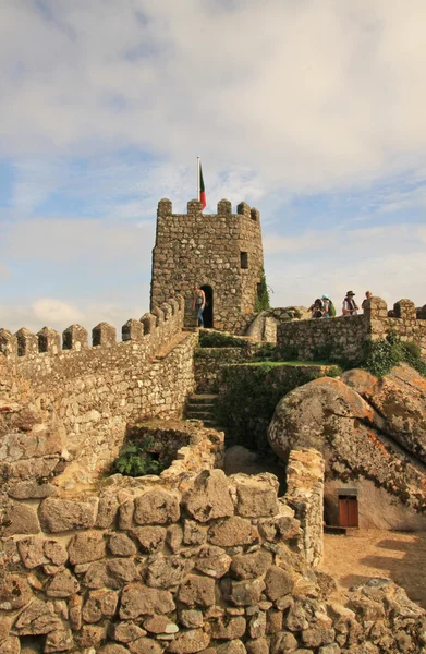 மூர்ஸ் கோட்டை (சிண்ட்ரா, லிஸ்பன், போர்ச்சுகல்) ) — ஸ்டாக் புகைப்படம்