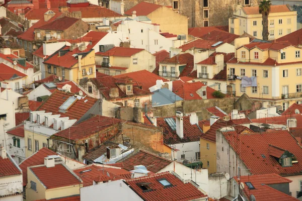 Centre-ville panoramique de Lisbonne (Portugal) ), — Photo