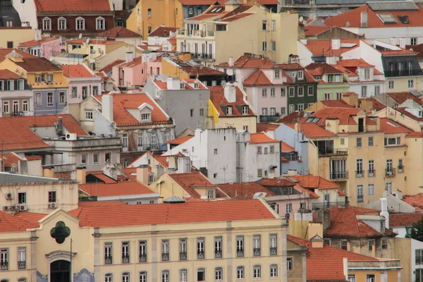 全景市中心里斯本 （葡萄牙), — 图库照片