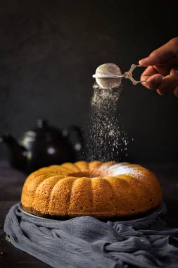 Güne başlamak için sabah kahvaltısı.