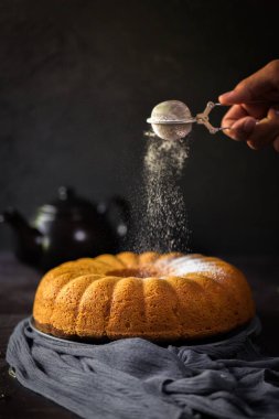 Güne başlamak için sabah kahvaltısı.