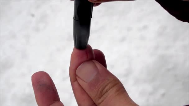 Diabetes Una Enfermedad Crónica Insidiosa Nuestro Tiempo — Vídeo de stock