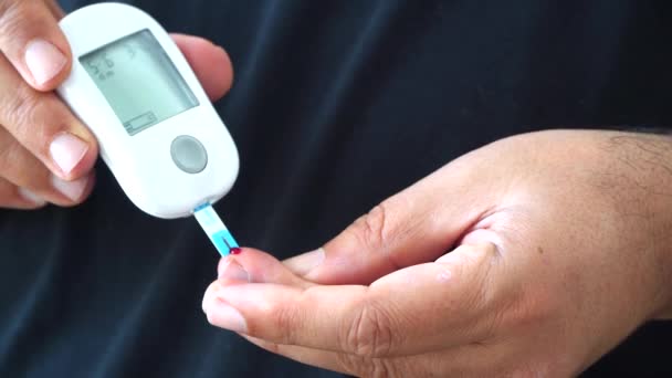 Diabetes Una Enfermedad Crónica Insidiosa Nuestro Tiempo — Vídeos de Stock