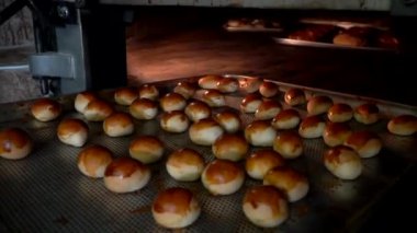 Yeni yapılmış simit ve hamur işleri.