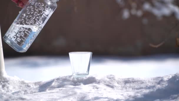 Agua Potable Con Alto Valor — Vídeos de Stock