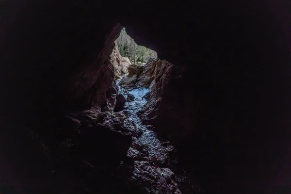 Vista Desde Una Cueva Ciudad Konya — Foto de Stock