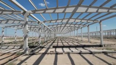 view of a factory built with ready-mixed concrete