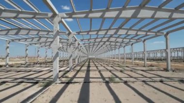 view of a factory built with ready-mixed concrete