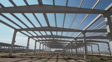 view of a factory built with ready-mixed concrete