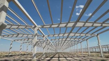 view of a factory built with ready-mixed concrete