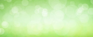 Yeşil gökyüzünün bilgisayar grafiği ve altıgen bokeh etkisi. Bahar ya da yaz soyut arka plan. Boş şablon.