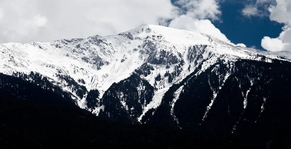 White Clouds Snow Mountains Alps Εικόνα Αρχείου