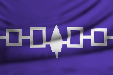 iroquois Konfederasyonu bayrağı