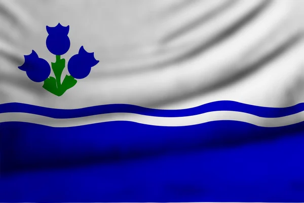 Flagge von drapeau du lac-saint-jean — Stockfoto