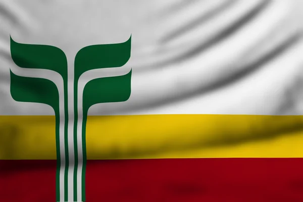 Bandiera di Franco-Manitobains — Foto Stock