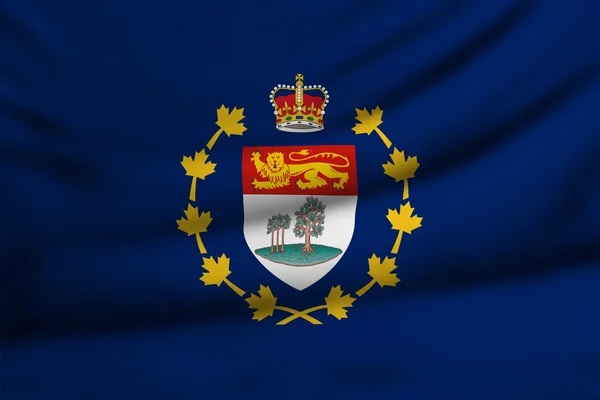 Flag of Lieutenant-Governor of Prince Edward Island — Stock Photo, Image