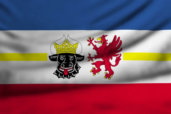 Fahne von Mecklenburg-Vorpommern — Stockfoto