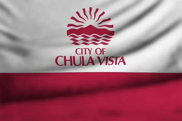 Flag of Chula Vista — Stock Photo, Image