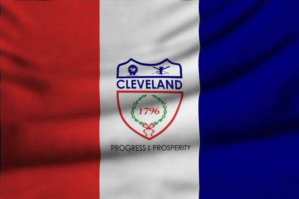 Flag of Cleveland — Stock Photo, Image