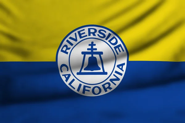 Bandiera di Riverside — Foto Stock