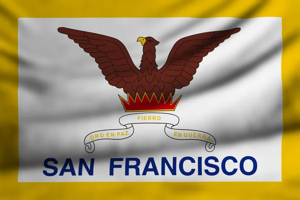 San francisco bayrağı — Stok fotoğraf