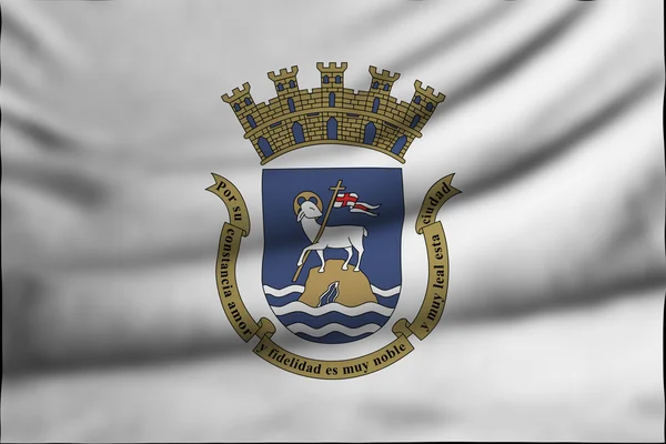 San Juan zászlaja — Stock Fotó
