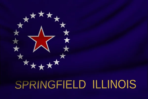 Vlag van springfield — Stockfoto