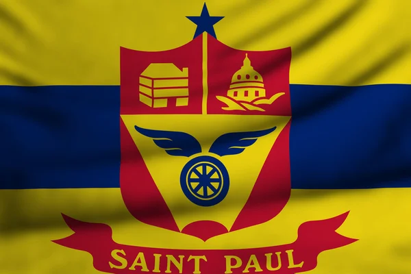 Flaga Świętego Pawła — Zdjęcie stockowe