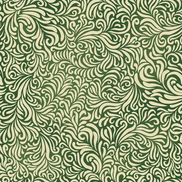 Patrón de fantasía abstracta verde. Contener fondo de malla, vector , — Vector de stock