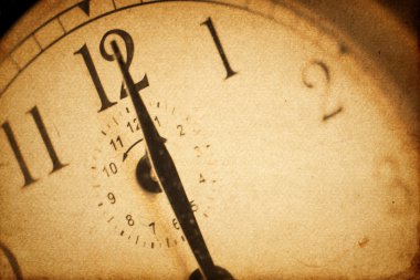 Vintage clockface arka plan