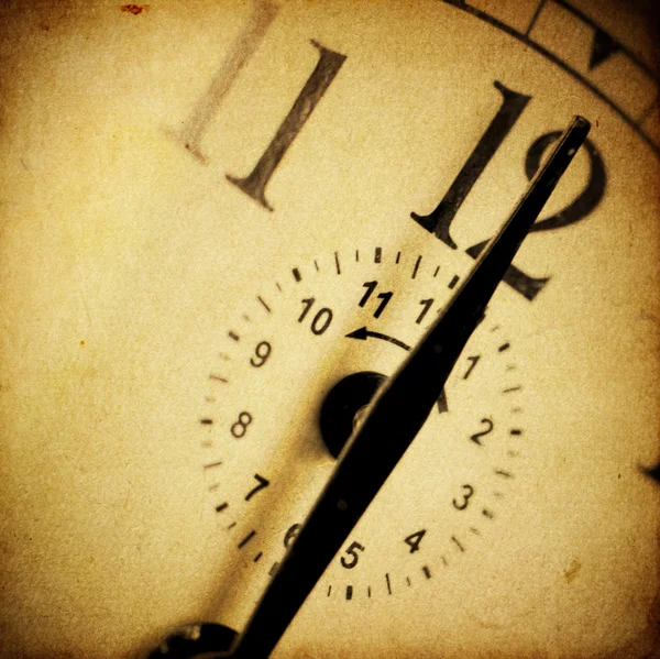 Vintage orologio sfondo — Foto Stock