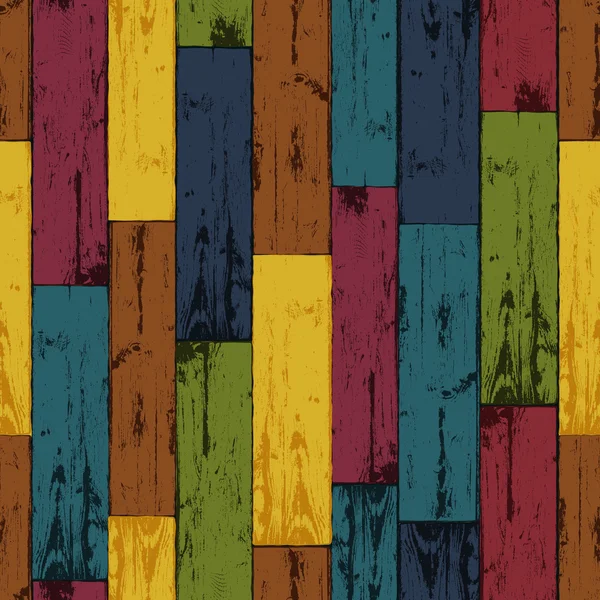 Fondo de madera colorido. Vector, EPS10 — Archivo Imágenes Vectoriales