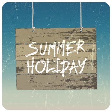 zomer vakantie poster. vector