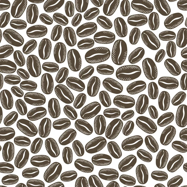 Coffee seamless background. Vector — Stock Vector