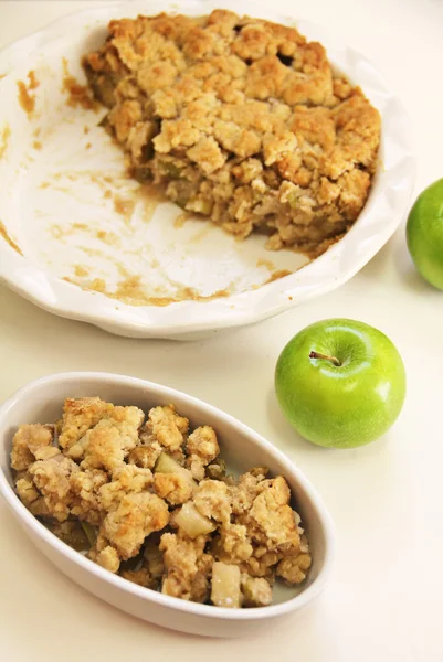 Apple crisp vertical plain — Stock Photo, Image