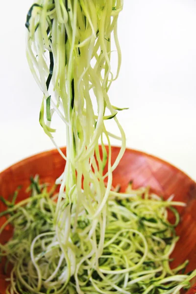 Salada de macarrão vegetal — Fotografia de Stock