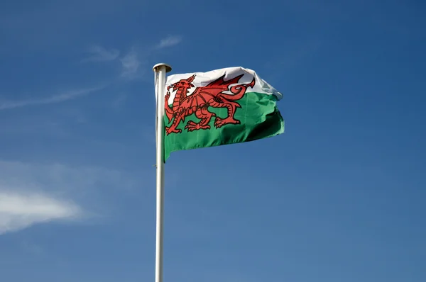 Walesi zászló — Stock Fotó