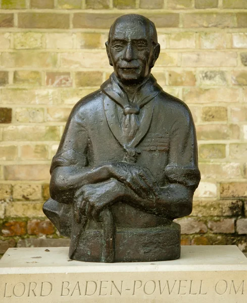 Lord Baden-Powell Statue — Stock Photo, Image