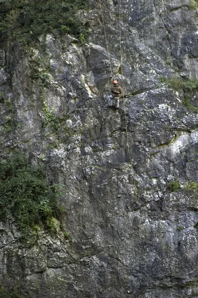 Escalador de rocas —  Fotos de Stock