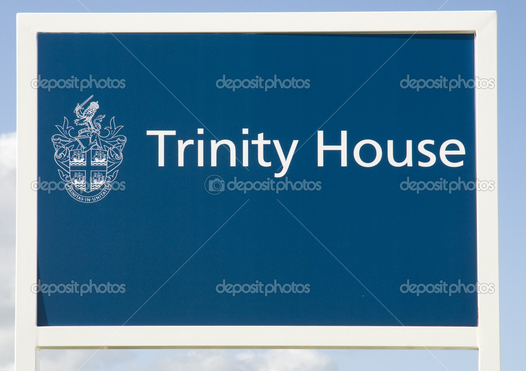 Trinity House sign - Lighthouse