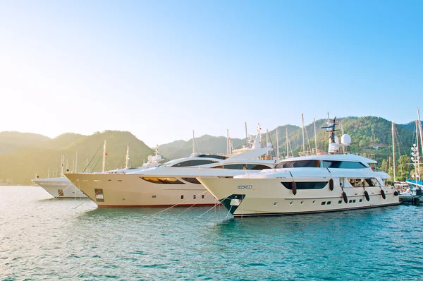 Barcos de lujo — Foto de Stock